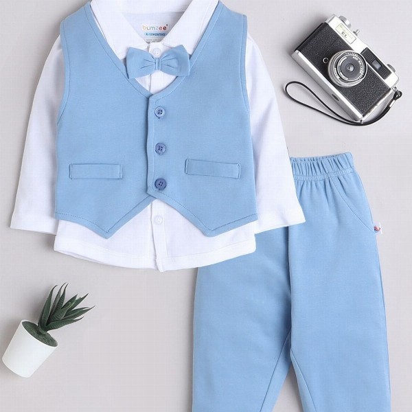 BUMZEE Boys Shirt with Trousers
