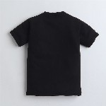 BAESD Boys Notched Lapel Collar Single-Breasted Blazer with Trouser & T-Shirt 3-piece Suit