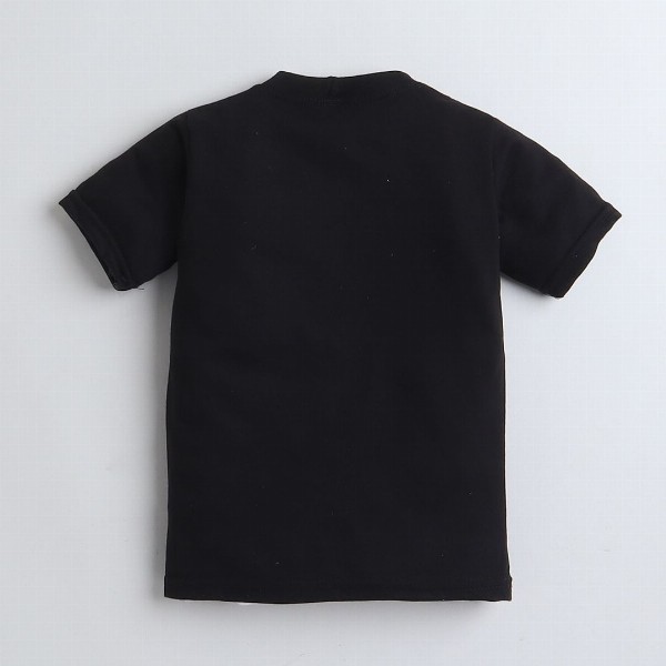 BAESD Boys Notched Lapel Collar Single-Breasted Blazer with Trouser & T-Shirt 3-piece Suit