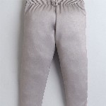 BAESD Boys Notched Lapel Collar Single-Breasted Blazer with Trouser & T-Shirt 3-piece Suit