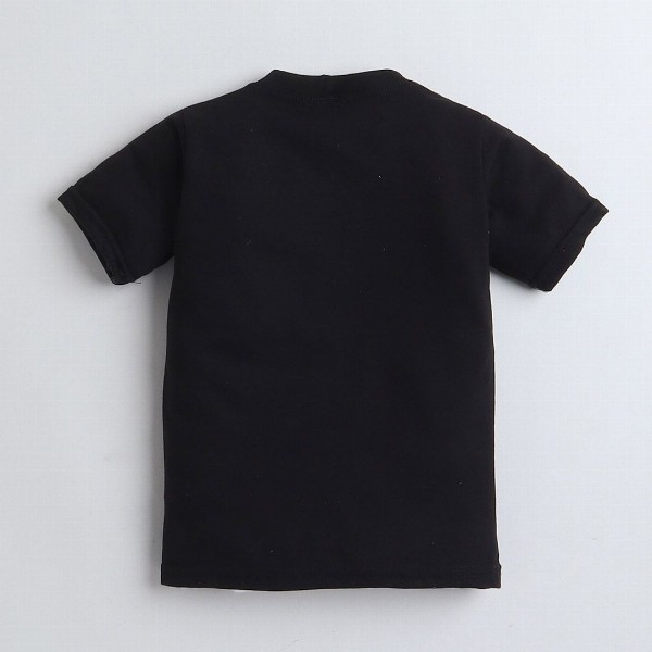 BAESD Boys Notched Lapel Collar Single-Breasted Blazer with Trouser & T-Shirt 3-piece Suit