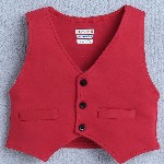 BUMZEE Infants Boys Striped Shirt Collar Pure Cotton Shirt With Shorts And Bow Waistcoat