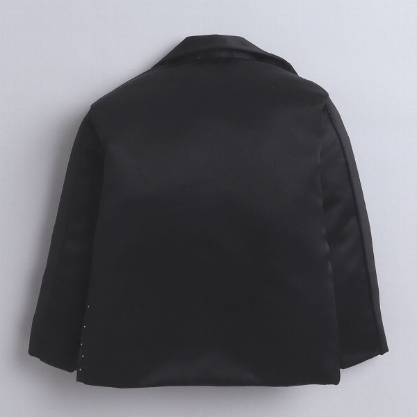 FOURFOLDS Self Designed Single Breasted 3-Pcs Suits