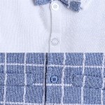 BUMZEE Infant Boys Pure Cotton Shirt With Shorts & Waistcoat