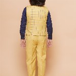 Aj DEZInES Boys 2-Piece Checked Suit Set