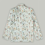 CAVIO Boys Printed Pure Cotton Notched Lapel Collar Single Breasted Blazer With T-Shirt