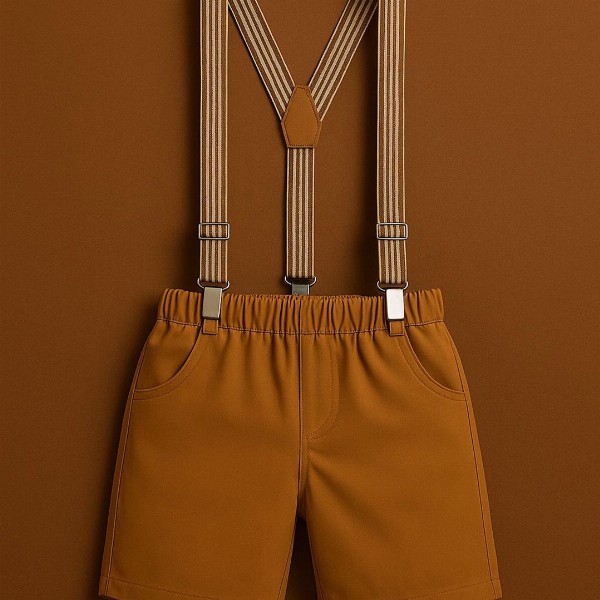 TOGEPI Boys Pure Cotton Shirt with Shorts