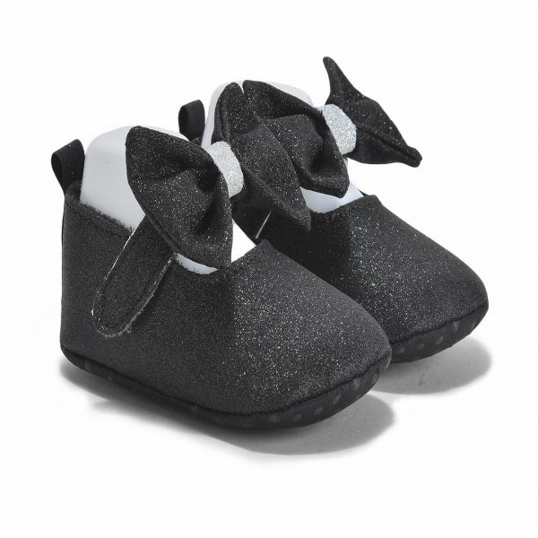 Star Fish Unisex Kids Bow Detail Cotton Booties