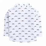 BUMZEE Boys Maroon & White Printed Shirt with Trousers