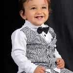 BELLIZA Kids Checked Shirt with Trousers