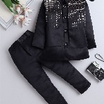 BAESD Boys Embroidered 2-Piec Suits