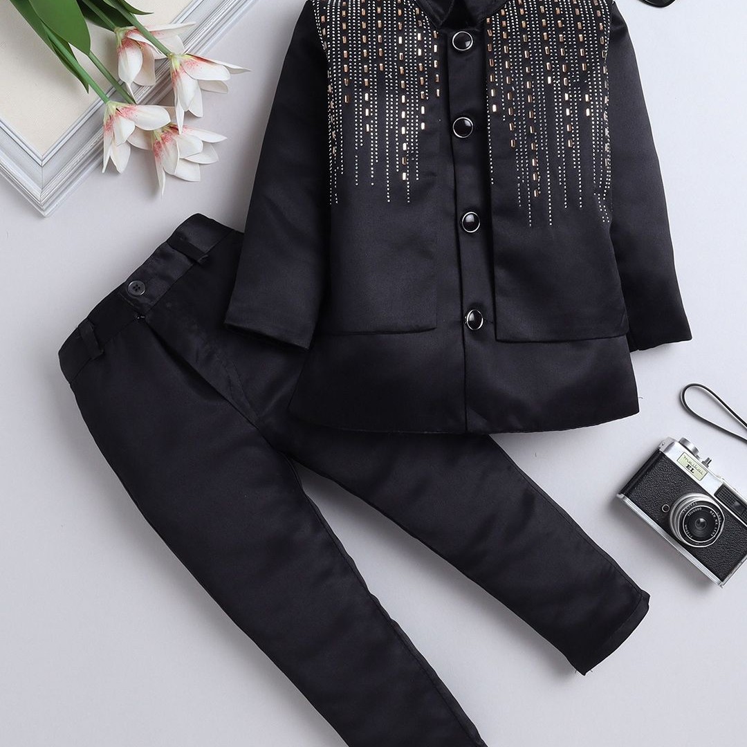 BAESD Boys Embroidered 2-Piec Suits