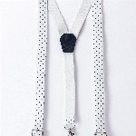 Mark & Mia Boys Pleated Cotton Casual Shirt With Suspender & Bow Detailing