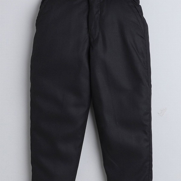 BAESD Boys Printed Shirt And Trousers With Nehru Jacket