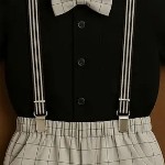 TOGEPI Boys Shirt with Shorts