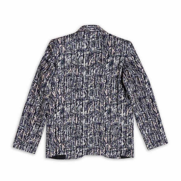 CAVIO Boys Geometric Pure Cotton Cambric Blazer With T-shirt