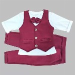 Ninas Boys Blazer Shirt and Trouser Set