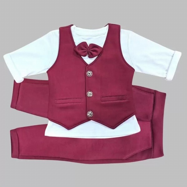 Ninas Boys Blazer Shirt and Trouser Set