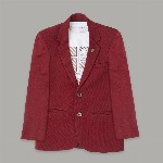 CAVIO Boys Comfort Fit Notched Lapel Collar Pure Cotton Single-Breasted Blazer & T-Shirt