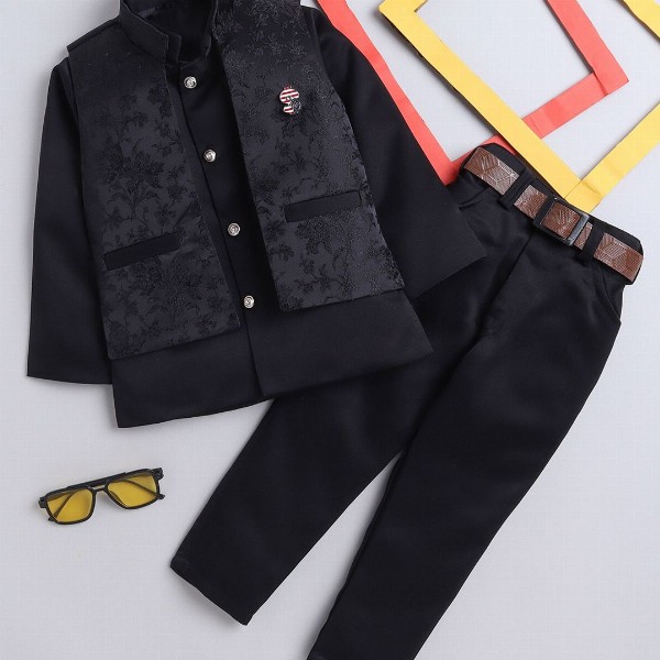 BAESD Boys Single Breasted Three Piece Party Suit