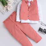 BAESD Kids - Boys 3-Piece Shawl Collar Suit