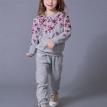 Pink Angel Unisex Kids Printed Pure Cotton Sweatshirt and Joggers