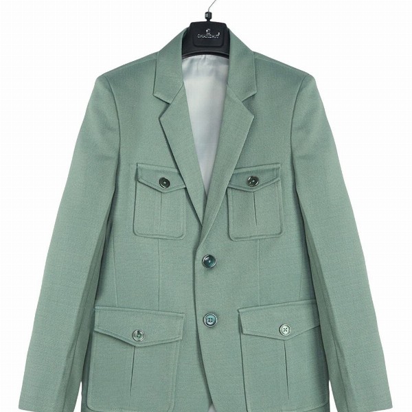 CHARCHIT Boys Full Sleeves Blazers With T-Shirt