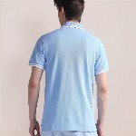 U.S. Polo Assn. Men Solid Polo Collar Cotton Slim Fit T-Shirt