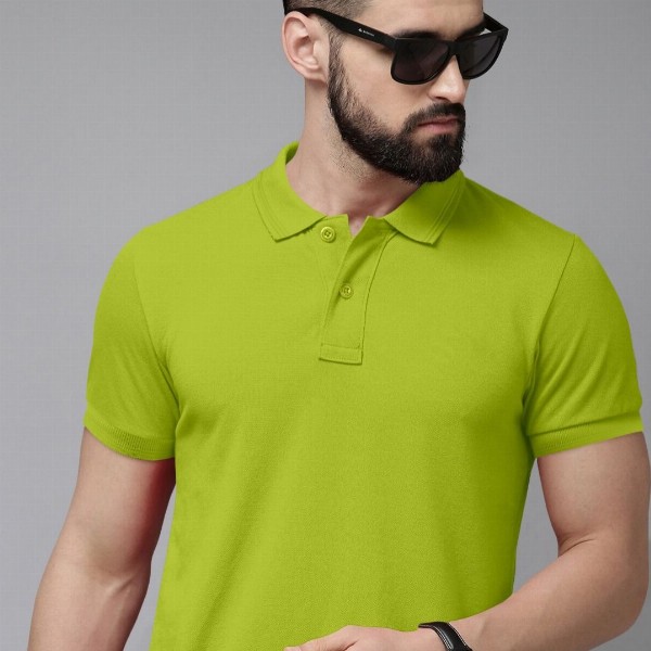 Metronaut Men Polo Collar Pockets Slim Fit T-shirt