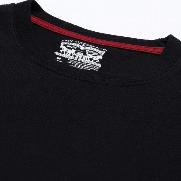 Levis Men Soft Pure Cotton Round Neck Half Sleeve Tshirt