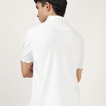 Andamen Men Solid Polo Collar Cotton T-Shirt