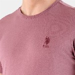 U.S. Polo Assn. Embroidered Logo Pure Cotton Lounge T-shirts