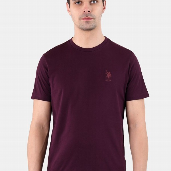 U.S. Polo Assn. Embroidered Logo Pure Cotton Lounge T-shirts