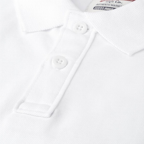 Roadster Men White Polo Collar Cotton Pure Cotton T-shirt