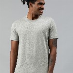 Levis Men Soft Pure Cotton Round Neck Half Sleeve Tshirt