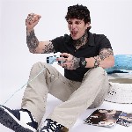 Kook N Keech Solid Pure Cotton Polo Collar T-shirt