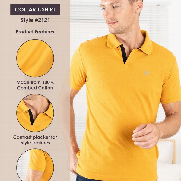 Lux Cozi Polo Collar Lounge Tshirts