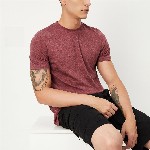 Max Pack of 3 Men Solid T-shirt