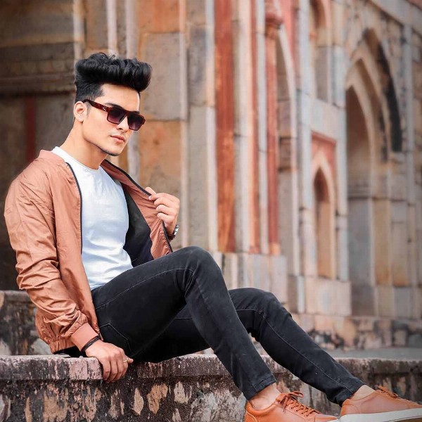 HM Men White Solid Cotton Pure Cotton T-shirt Regular Fit