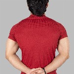 FUAARK Slim Fit Typography Printed Raglan Sleeves Anti Odour Gym T-shirt