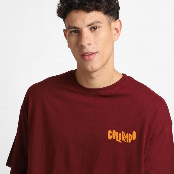 NOBERO Graphic Printed Oversized T-shirt