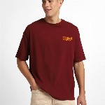 NOBERO Graphic Printed Oversized T-shirt