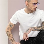 DILLINGER Men Solid Regular Fit T-shirt