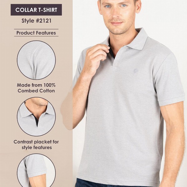 Lux Cozi Polo Collar Lounge Tshirts