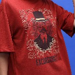 HIGHLANDER Unisex Graphic Printed Dropshoulder Oversized Tshirt
