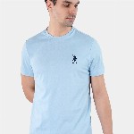 U.S. Polo Assn. Men Embroidered Logo Pure Cotton Lightweight Lounge T-shirt