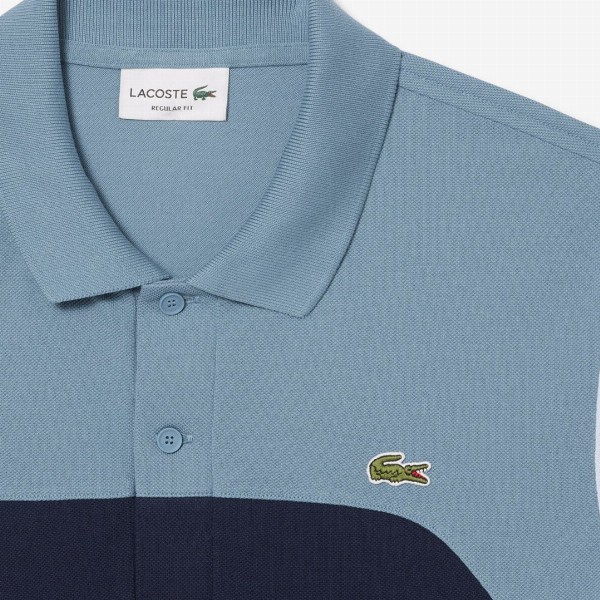 Lacoste Men Polo Collar Applique T-shirt