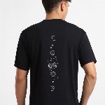 NOBERO Men Oversized Graphic Printed Cotton T-shirt