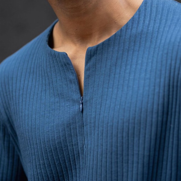 Powerlook Men Solid Round Neck Cotton T-shirt