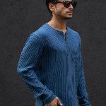 Powerlook Men Solid Round Neck Cotton T-shirt